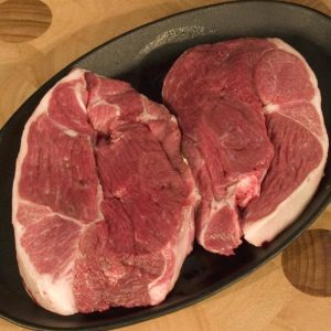 Hallsford Llanwenog Lamb Leg Steaks